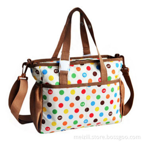 Diaper Bag with Mat, Ristop Nylon, Available in Various DesignsNew